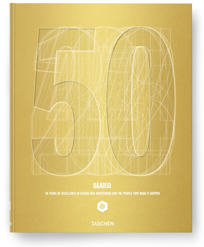 D&ad 50 Years, de Vários autores. Editora Paisagem Distribuidora de Livros Ltda., capa mole em inglês, 2013