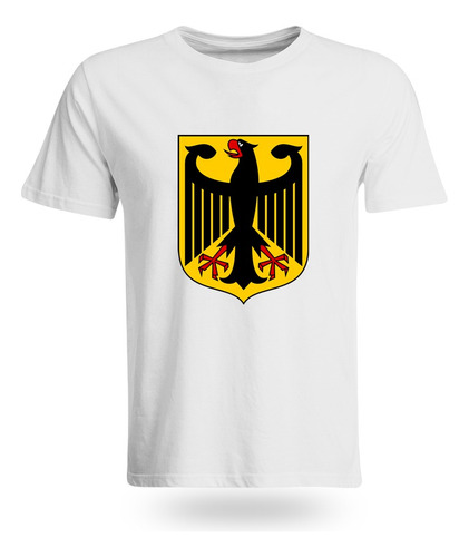 Remera Escudo Alemania Águila Unisex 