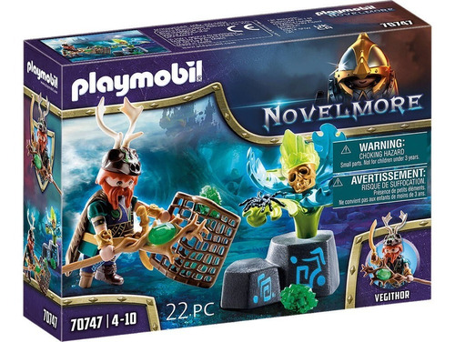 Playmobil Novelmore Vegithor  22 Pc 70747 Intek