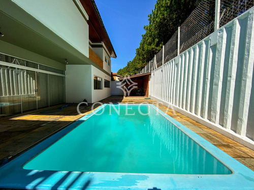 Imagem 5 de 30 de Alphaville 04 - Casa 350m² - 4 Suítes; 6 Vagas; Piscina; Espaço Gourmet Com Churrasqueira; Amplo Living - Cncd904
