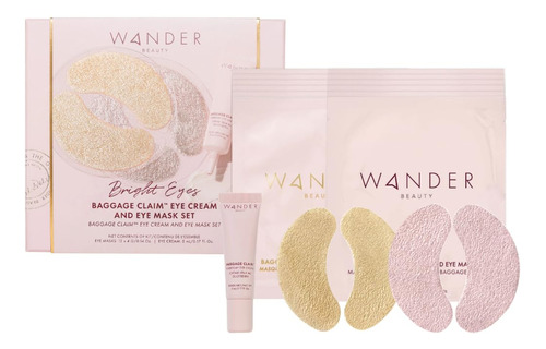 Mascarillas Para Ojeras  Wander Beauty Bright Eyes Set De Re