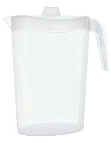 Jarra Para Suco Água Com Tampa 25 Cm 1,8 Litros Jar01 Keita