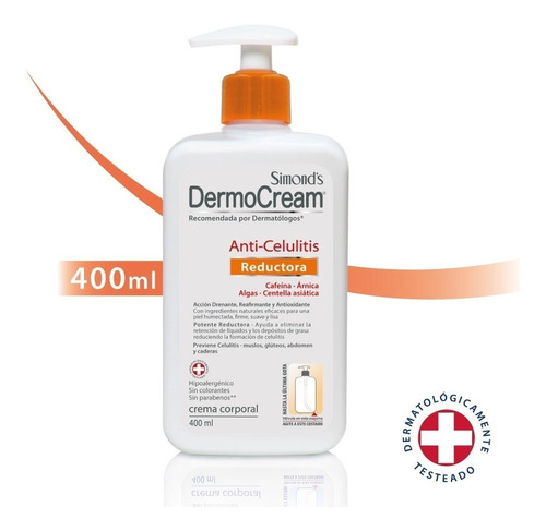 Simonds Dermocream Crema Anticelulitis 400ml