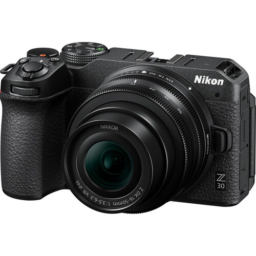 Câmera Nikon Z30 Com Lente Z 16-50mm + Nf-e *