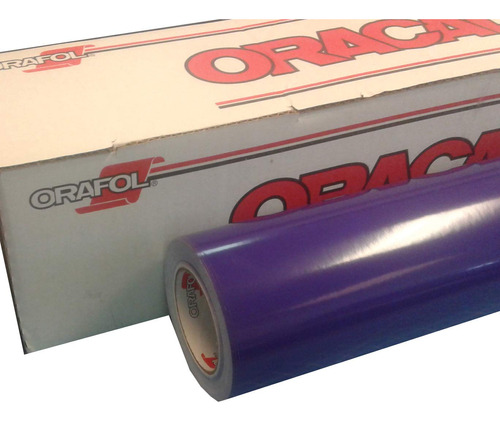 24  X 10 Ft Roll Of Glossy  651 Purple Vinyl For Craft ...