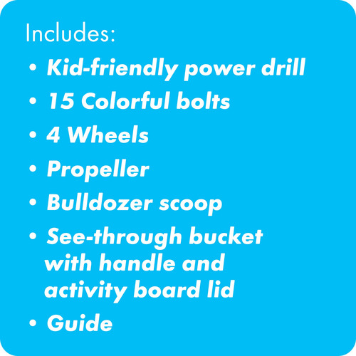 Educational Insights Design & Drill Build-it Cubo Con Tala