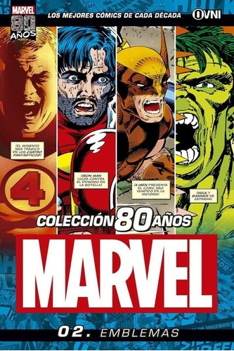 Marvel : Emblemas (02), De G.l. Marvel. Editorial Ovni Press En Español