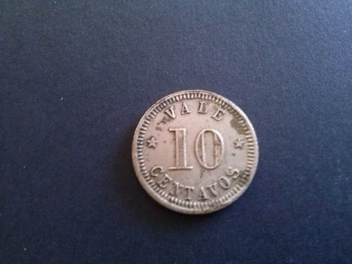 Ficha De Hacienda Pasmayo 10 Centavos 1892 Níquel C1 Classic (Usado)