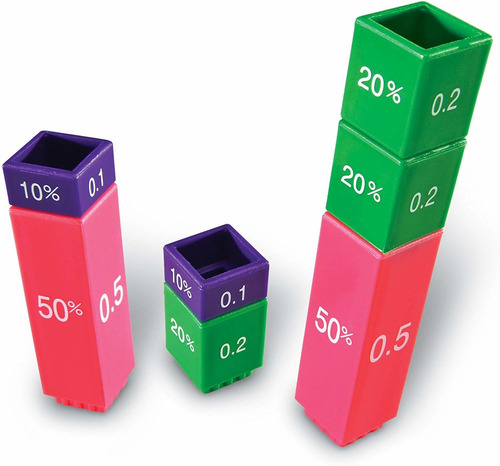 Juego De Actividades De Learning Resources, Torre De Fraccio