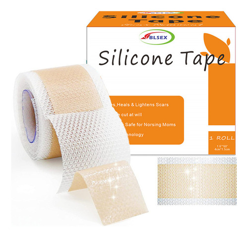 Parche De Silicona Para Cicatrices, Rollo De Cinta, Tira, Re