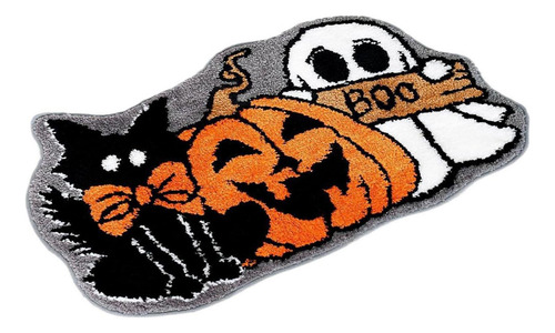 Felpudo De Halloween, Alfombra Antideslizante Para 60cmx90cm