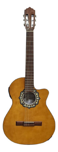Guitarra Clasica Criolla 1/2 Caja Fonseca Modelo 38kec Artec