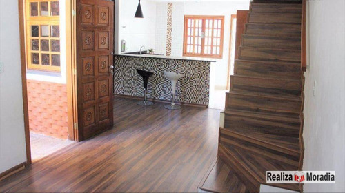 Imagem 4 de 24 de Sobrado Com 3 Dormitórios E 2 Vagas De Garagem - Jardim Barbacena - Granja Viana - Ca2206