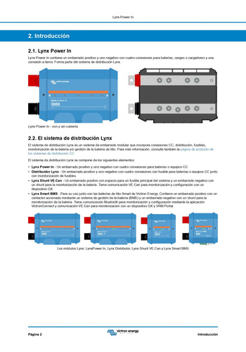 Lynx Power In Para Conexión De Banco De Baterías A 1000a