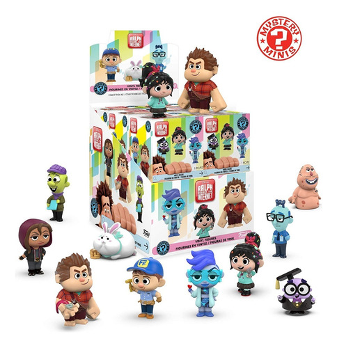 Ralph 2 Wreck-it Mystery Minis Funko 1pz Sorpresa