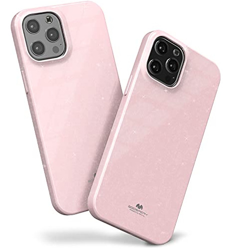 Goospery Funda De Gelatina Clara Para iPhone 12 Pro C6q5y