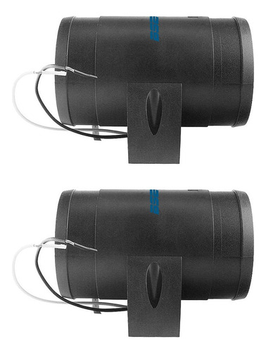 2pcs Nuevo 3in En Línea Ventilador De 12v 145 Cfm Barco