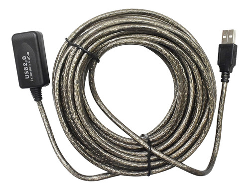 Cable Extension Activa Anera Usb2.0 Tipo Aa Macho Hembra 15m
