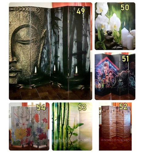 Biombos - Probador - Separador -precio Por Hoja