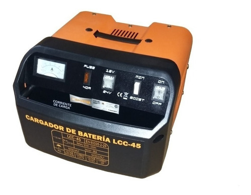 Cargador De Baterias De Auto 12v 24v Lcc-45 Lusqtoff 120 Amp