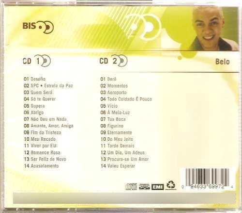 Cd Duplo Belo - Bis