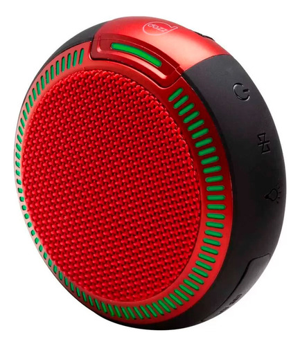 Caixa De Som Dazz Joy Bluetooth Vermelha Cor Vermelho