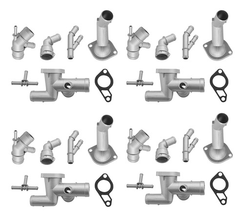 Kits De Conectores De Manguera De Brida De Refrigerante De A