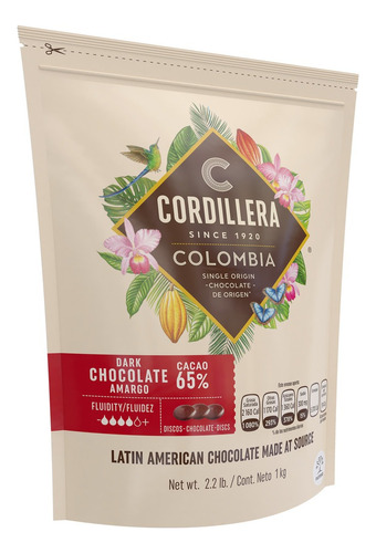 Cobertura cordillera 65% Origen Colombia - g a $47