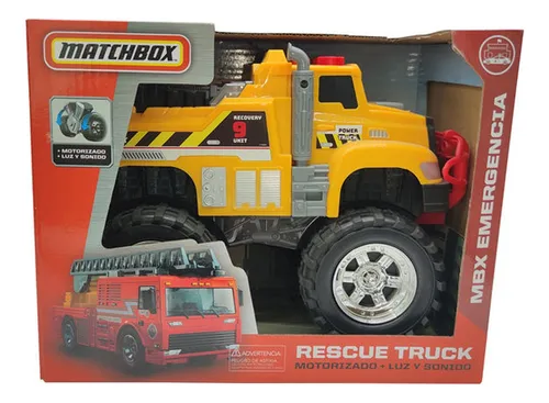Matchbox cheap rescue truck