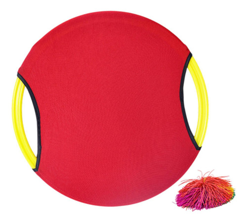 Trampoline Paddle Ball Set Kids Play Parent Paddle Rojo