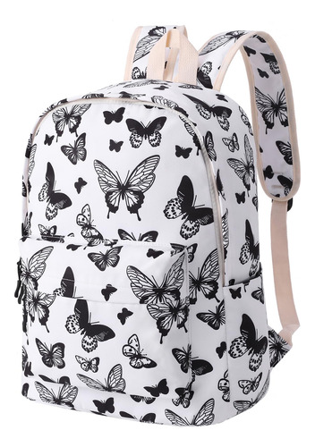 Unineovo Mochila De Mariposa Para Ninas, Mochila Escolar Lig