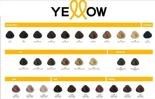 Tinte Para Cabello Alfaparf Yellow Con Peroxido Tono 4