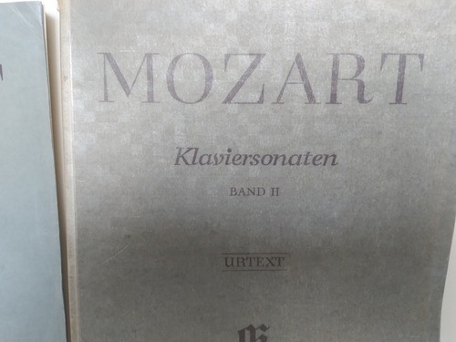 Mozart Sonatas Pra Piano Completas Vol. I/ii Urtext Raridade (Usado)