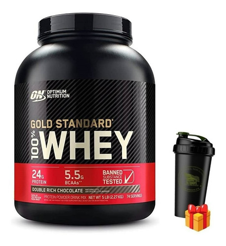 Gold Standard 100% Whey 5lb On Optimum Nutrition
