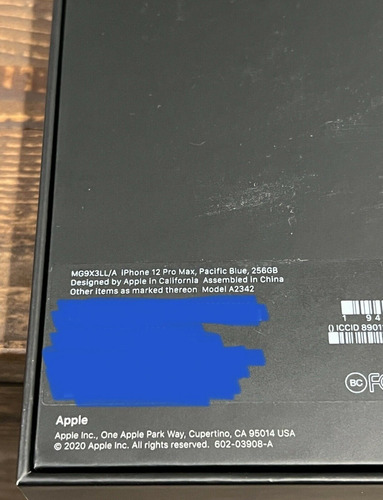 Imagen 2 de 2 de Apple iPhone 12 Pro Max - 512gb - Pacific Blue (unlocked)