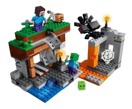 Lego® Minecraft - La Mina Abandonada (21166) Cantidad de piezas 248