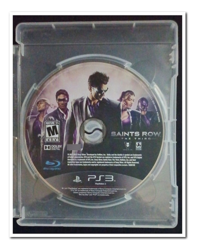 Saint Row The Third, Juego Ps3 (Usado)