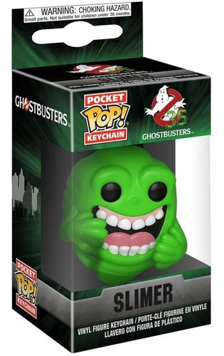 Imagen 2 de 2 de Pocket Pop ! Llavero Slimer Ghostbusters