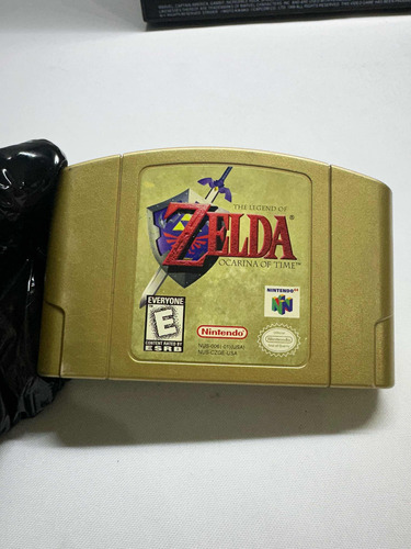 Zelda Ocarina Of Time N64 Dorado Auténtico