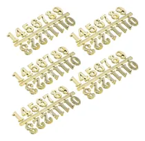 Comprar 5 Sets Reloj Kits Digital Diy Kits Reloj De Pared Decorativa
