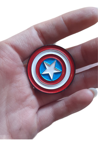 Pin Broche Escudo Capitán América
