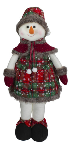 Northlight Jolly - Figura Navidena De Muneco De Nieve (24.0