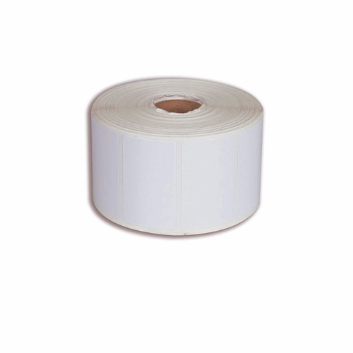 Etiqueta 4x2,5 Cm 1 Col Térmica Sem Ribbon Full Cor Branco