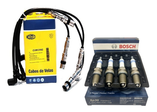 Kit Jogo Cabo E Vela Crossfox 1.6 8v Flex Desde 2008 Origin