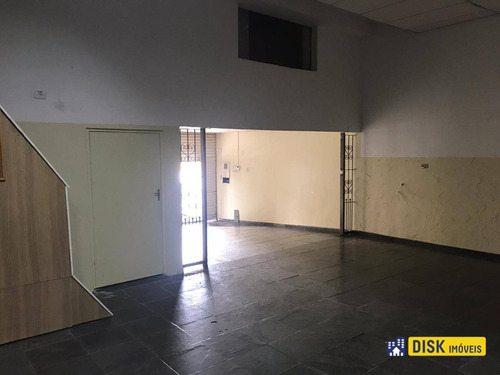 Galpão Para Alugar, 300 M² Por R$ 8.000,00/mês - Vila Olga - São Bernardo Do Campo/sp - Ga0040