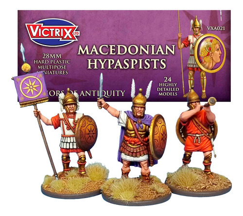 Caixa 24 Miniatura Macedonian Hypaspists Victrix Greeks
