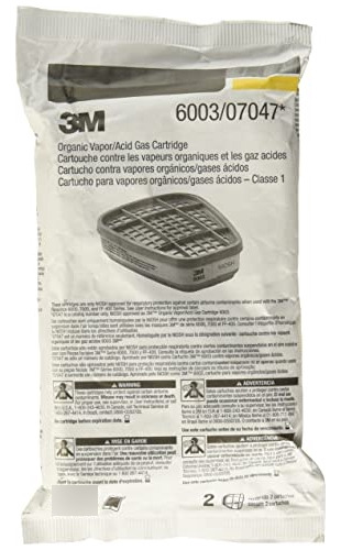3m ******* Cartucho De Vapor Orgánico-gas Ácido 6003 (paquet