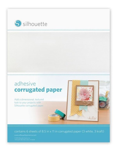 Silhouette Adhesive Corrugated Paper Adhesivo Corrugado