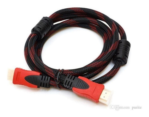 Imagen 2 de 5 de Cable Hdmi De 3m Metros Versión 1.4 Ultra-hd Full 4k