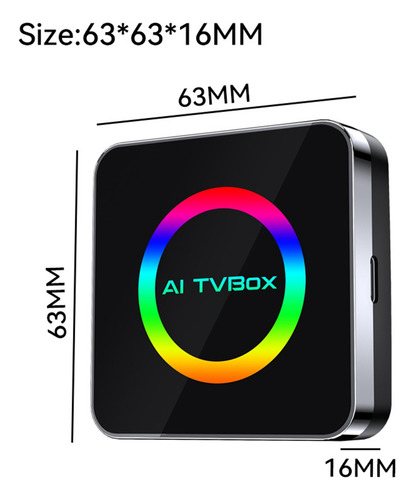 Tarjeta Inalámbrica Android 13 Ai Tvbox Ai Box Carplay Wifi6